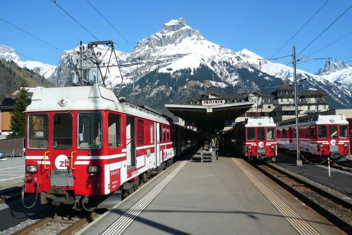 Nice Apartment Private Host Engelberg Esterno foto
